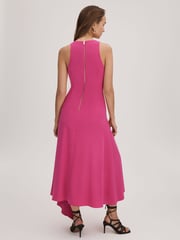 Florere Crepe Asymmetric Midi Dress - Image 5 of 6