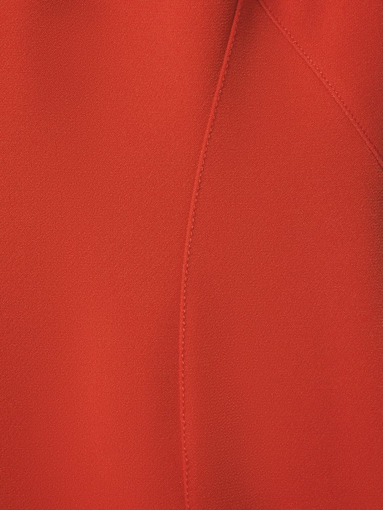 Florere Crepe Fitted Midi Dress - Image 6 of 6