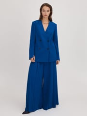 Florere Collarless Double Breasted Blazer - Image 3 of 7