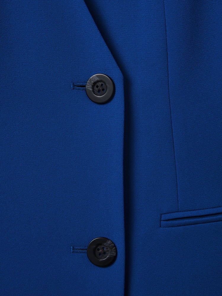 Florere Collarless Double Breasted Blazer - Image 7 of 7