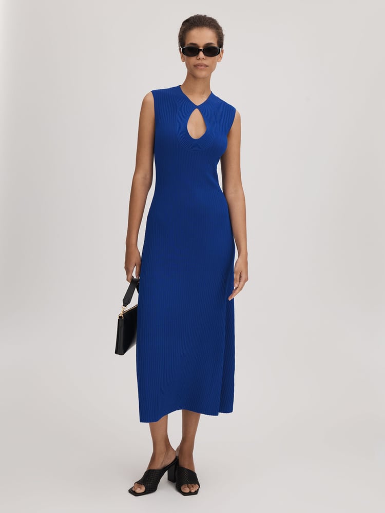Florere Ribbed Midi Dress - Image 1 of 6