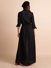 Dancing Leopard Dove Maxi Shirt Dress - Image 4 of 5
