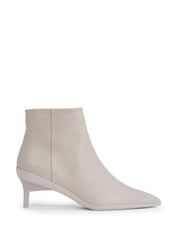 Calvin Klein Grey Wrapped Ankle Boots - Image 1 of 7