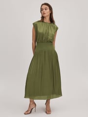 Florere Dropped Waist Midi Dress - Image 1 of 7