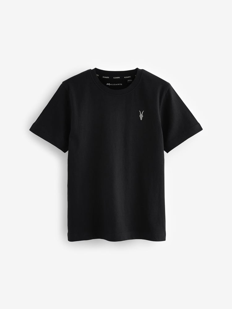 smALLSAINTS Black/Grey Boys Brace Crew 100% Cotton T-Shirts 3 Pack - Image 2 of 5