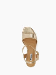 Dune London Animal Jodi Platform Block Heel Sandals - Image 6 of 6