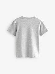 smALLSAINTS Green Boys Brace Crew 100% Cotton T-Shirts 3 Pack - Image 5 of 7