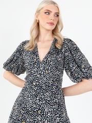 Lovedrobe Animal Print Wrap Front Midaxi Dress - Image 3 of 5