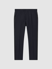 Oscar Jacobson Slim Fit Wool Blend Trousers - Image 2 of 6