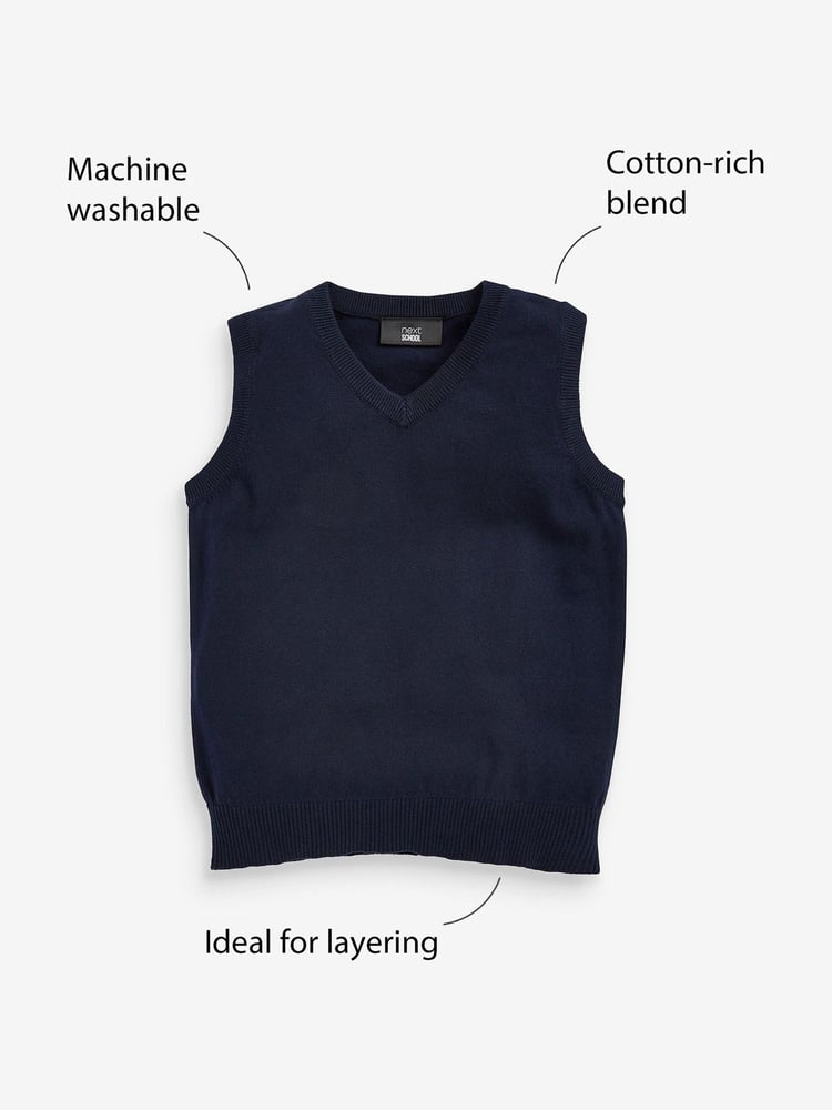 Marineblau - Tanktop für die Schule (3-16Jahre) - Bild 4 von 4