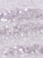 Lilac Purple Sequin Midi Skirt - Image 6 of 6