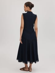Florere Cotton Lace Midi Dress - Image 6 of 7