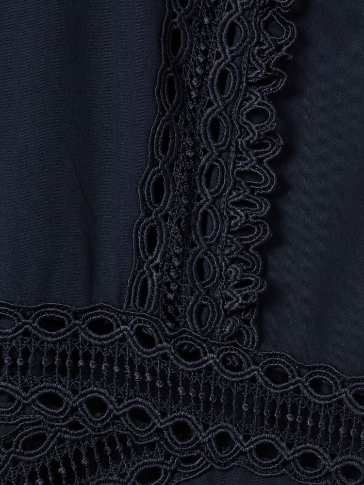 Florere Cotton Lace Midi Dress - Image 7 of 7