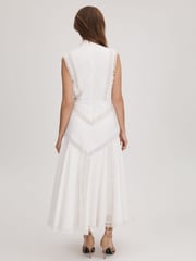 Florere Cotton Lace Midi Dress - Image 3 of 3