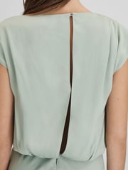 Reiss Sage Rupa Draped Maxi Dress - Image 5 of 6