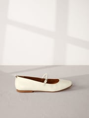 Bone Signature Leather Mary Jane Flat Shoes - Image 2 of 6