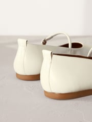Bone Signature Leather Mary Jane Flat Shoes - Image 3 of 6
