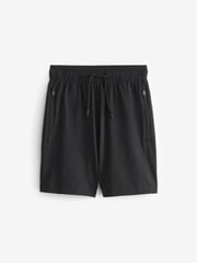 Black/Grey Light Weight Sports Shorts 2 Pack (3-17yrs) - Image 2 of 5