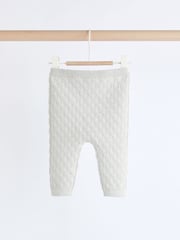 Grey 3D Bows Baby Knitted Jumper And Leggings Set (0mths-2yrs) - Image 10 of 15