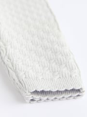 Grey 3D Bows Baby Knitted Jumper And Leggings Set (0mths-2yrs) - Image 15 of 15