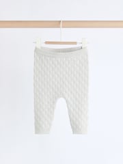 Grey 3D Bows Baby Knitted Jumper And Leggings Set (0mths-2yrs) - Image 9 of 15
