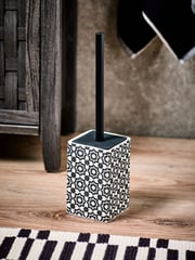Monochrome Geo Toilet Brush - Image 1 of 5