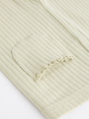 Sage Green Ribbed Baby Leggings 4 Pack - Image 4 of 5