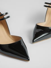 LK Bennett Black Patent Savannah Mary Jane Shoes - Image 4 of 4