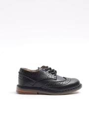 River Island Black Boys Brogue Shoes - Image 1 of 5