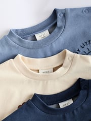 Navy Blue Lion Baby Tops and Leggings 6 Piece Set - Image 10 of 15