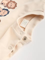 Navy Blue Lion Baby Tops and Leggings 6 Piece Set - Image 12 of 15