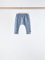 Navy Blue Lion Baby Tops and Leggings 6 Piece Set - Image 4 of 15