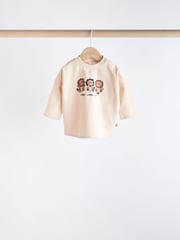Navy Blue Lion Baby Tops and Leggings 6 Piece Set - Image 5 of 15