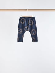 Navy Blue Lion Baby Tops and Leggings 6 Piece Set - Image 6 of 15