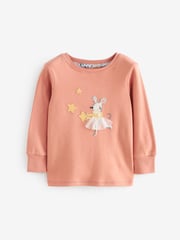Blue/Pink Mouse Long Sleeve Snuggle Pyjamas 3 Pack (9mths-16yrs) - Image 16 of 17