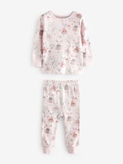 Blue/Pink Mouse Long Sleeve Snuggle Pyjamas 3 Pack (9mths-16yrs) - Image 8 of 17