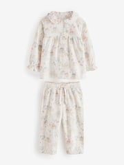 Cream Mouse Fairy Button Through Pyjamas (9mths-10yrs) - Image 5 of 7