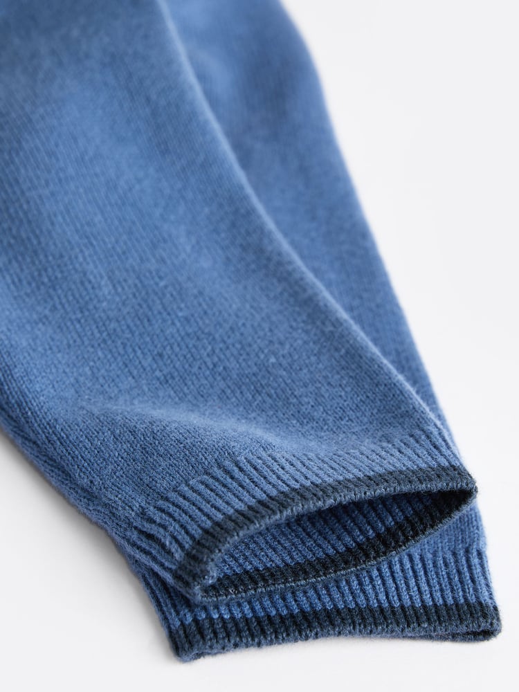 Blau - Baby Strick-Strampler (0 Monate–2 Jahre) - Bild 6 von 6 Blau - Baby Strick-Strampler (0 Monate–2 Jahre) - Bild 6 von 6
