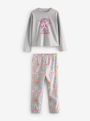 Grey/Blue Jogger Pyjamas 3 Pack (3-16yrs) - Image 12 of 14