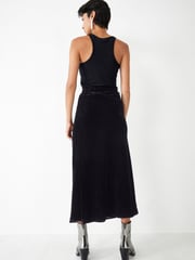 Hush Black Simone Velvet Skirt - Image 2 of 5