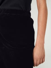 Hush Black Simone Velvet Skirt - Image 4 of 5