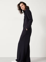 Hush Blue Elora Relaxed Tailored Jumpsuit - Image 4 of 5