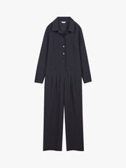 Hush Blue Elora Relaxed Tailored Jumpsuit - Image 5 of 5