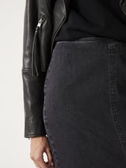 Hush Black Rachel Denim Maxi Skirt - Image 4 of 5