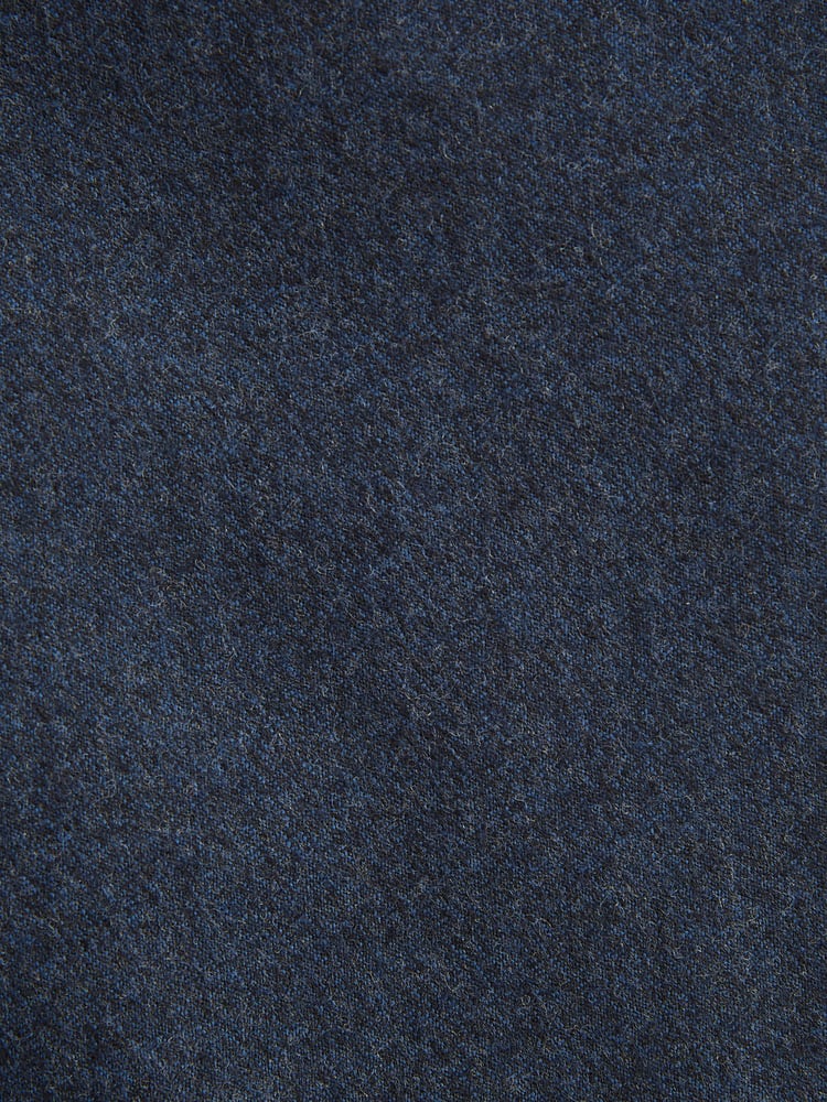 Blue Signature Zignone Italian Wool Flannel Slim Fit Formal Trousers - Image 8 of 8