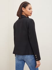 Lipsy Black Boucle Blazer - Image 3 of 4