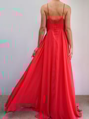 Religion Coral Infamous Olsen Full Layer Maxi Dress - Image 5 of 5