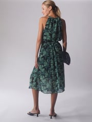 Religion Green Halterneck Destiny Midi Dress In Beautiful Prints - Image 2 of 5