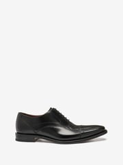 Loake Black Sharp Polished Leather Toe Cap Oxford Shoes - Image 1 of 1