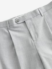 Light Grey Relaxed Fit Motionflex Stretch Suit Trousers - Image 7 of 9